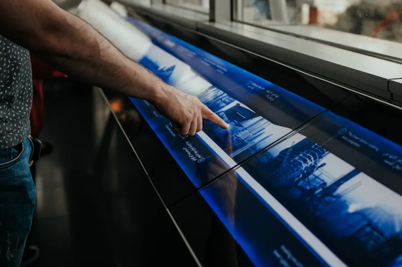 Touch. Feel. Explore. — interactive kiosk &amp; exhibits